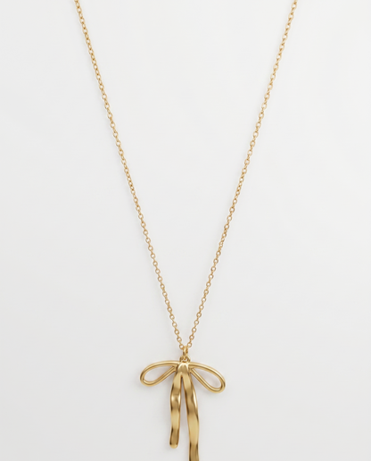 long bow necklace