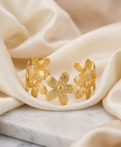 the petal bracelet