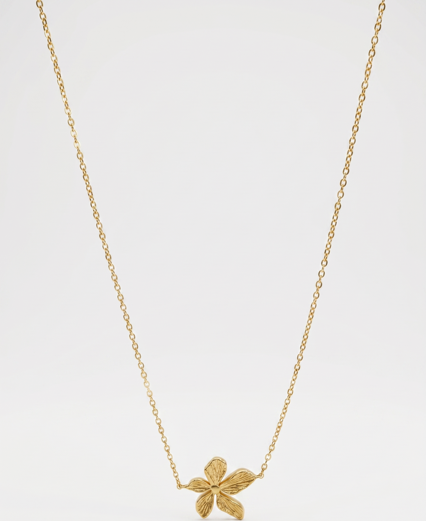 vintage flower necklace