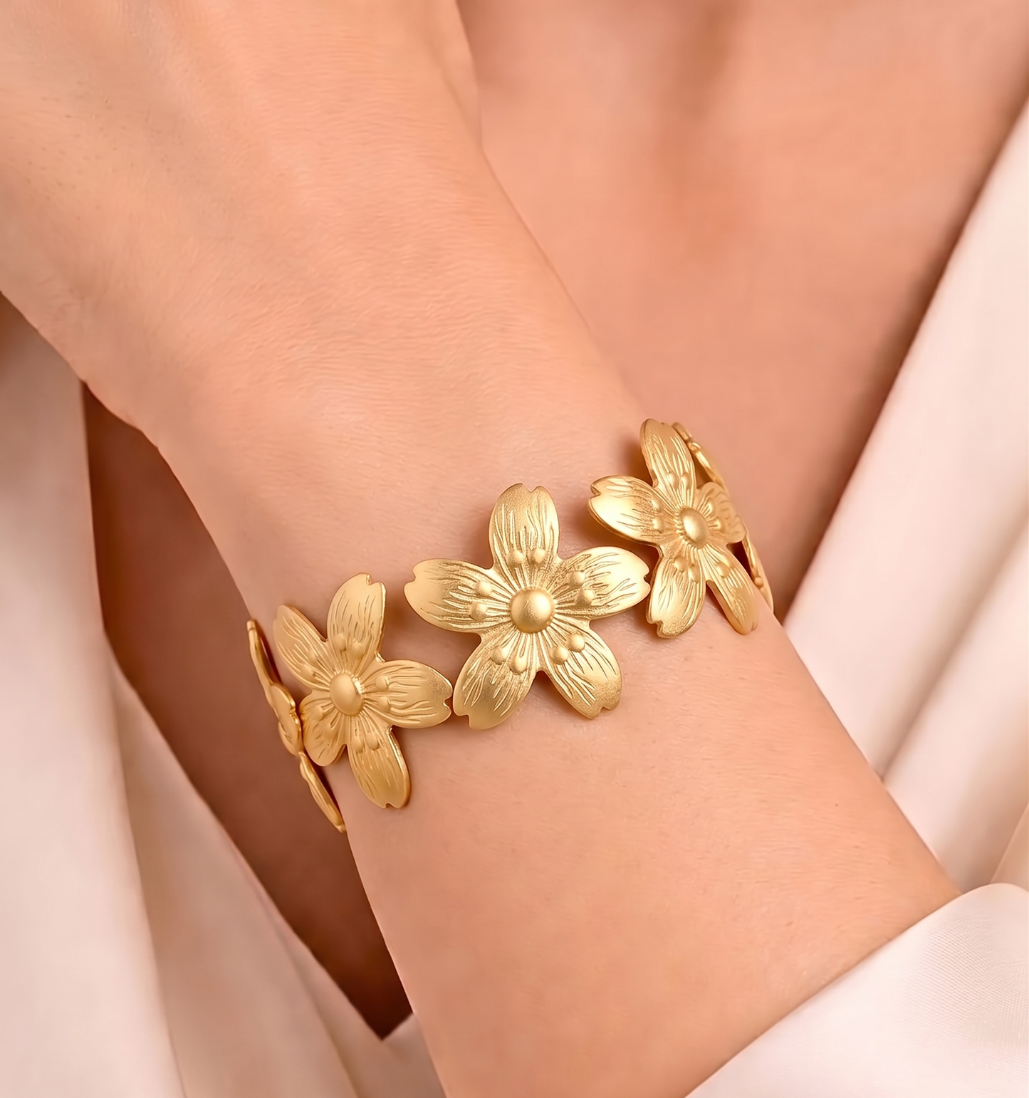 the petal bracelet