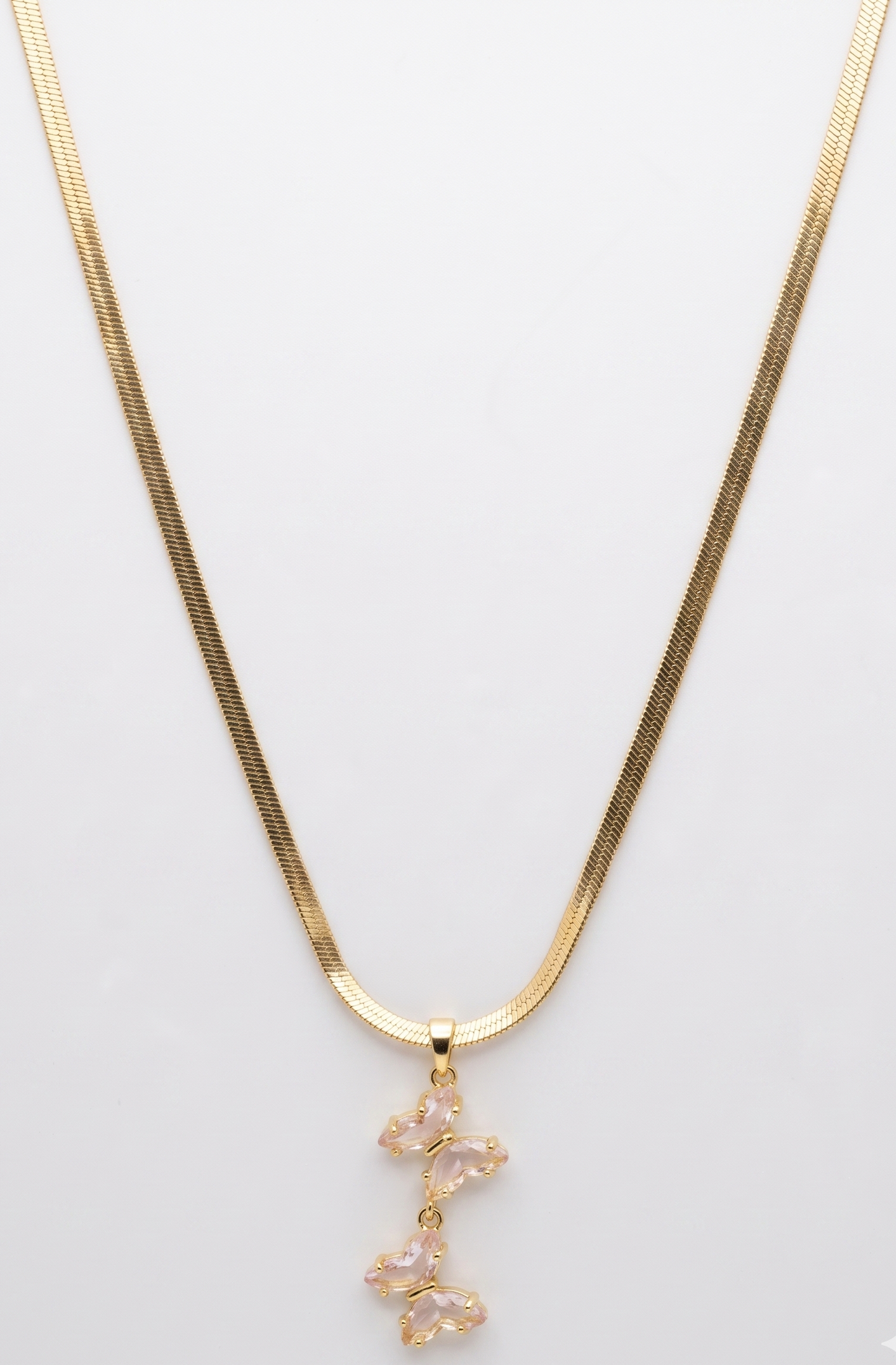 the twin butterfly necklace