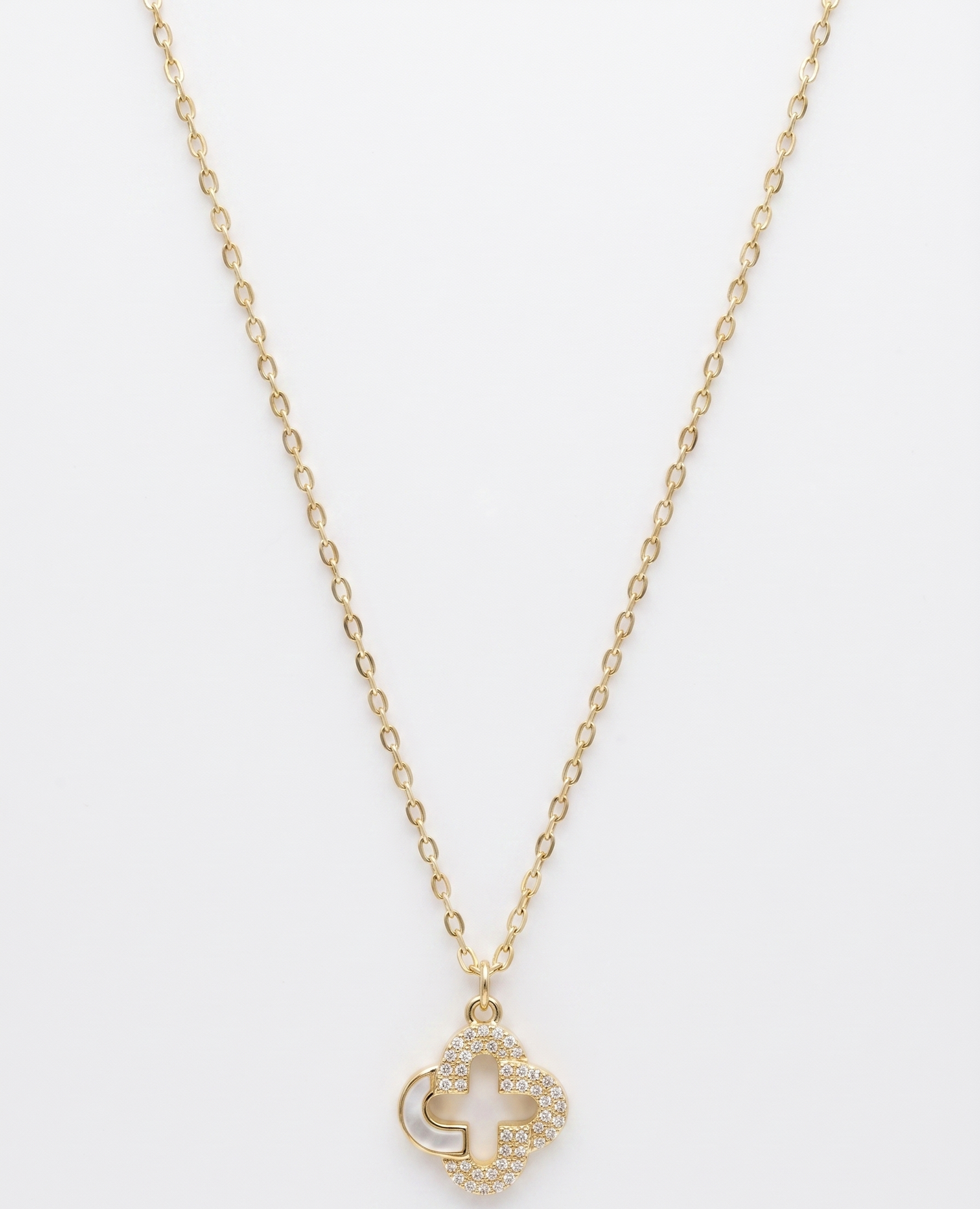 lucky clover necklace