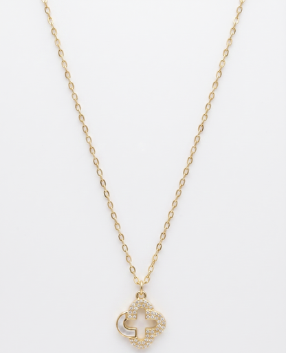 lucky clover necklace