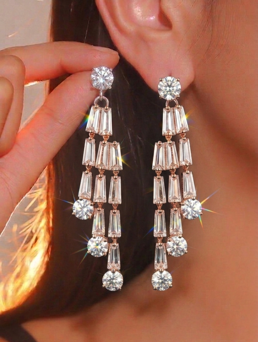 Art Deco Tiered Drops