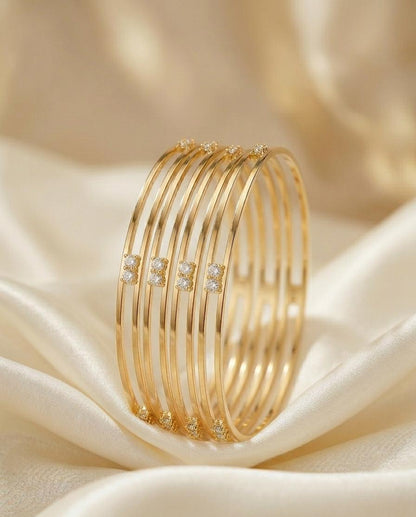 Noor Spark Diamond Bangle