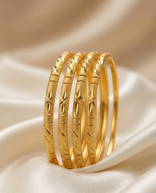 Royal Shine Gold Bangles