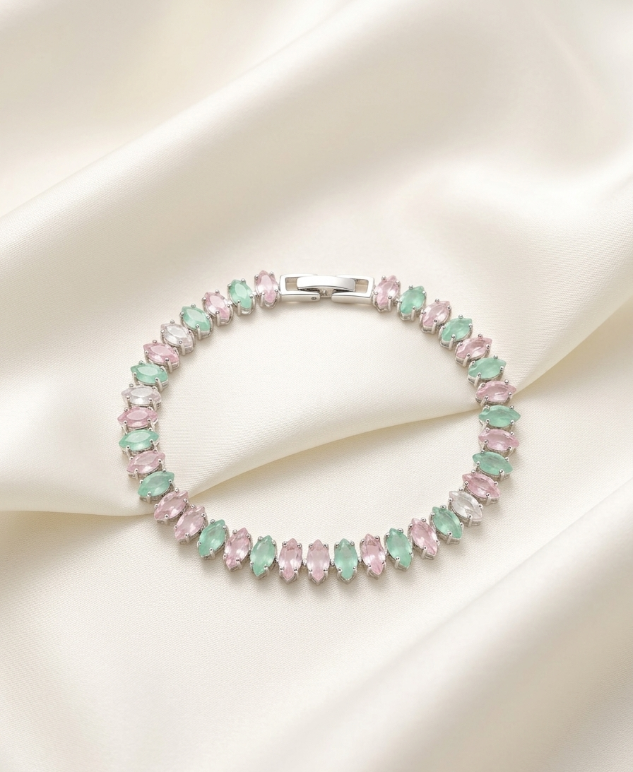 Whispering Flora Gemstone Bracelet