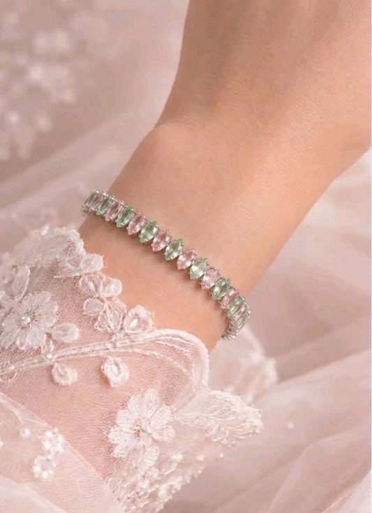 Whispering Flora Gemstone Bracelet
