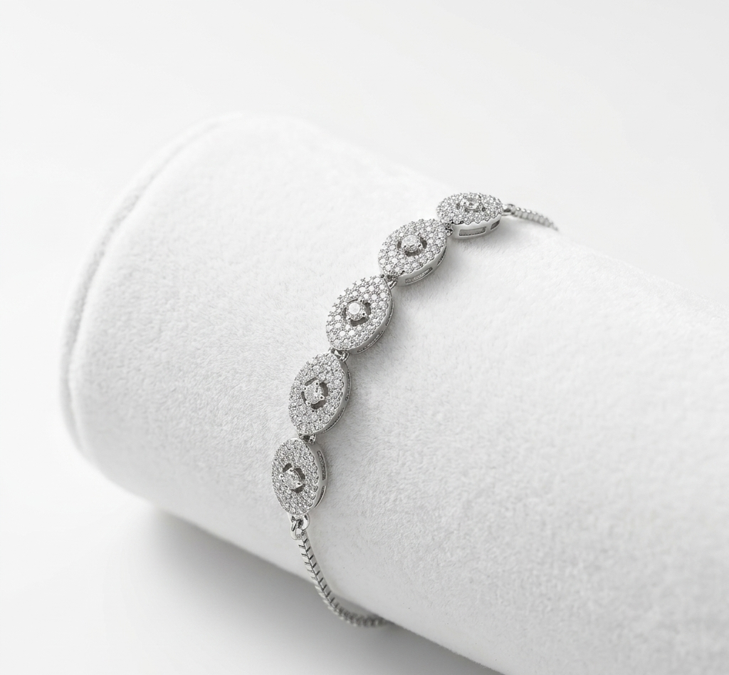 infinity loop adjustable bracelet