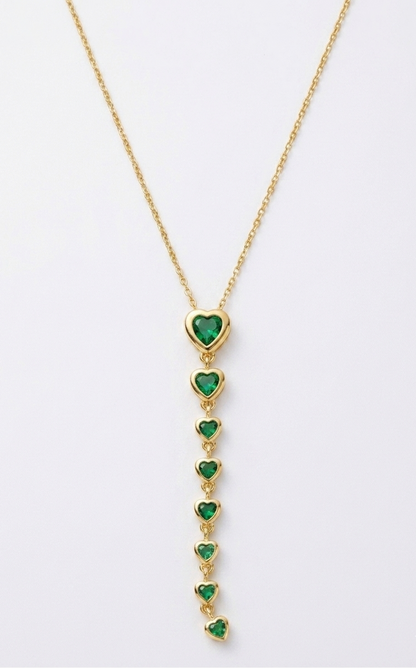 Emerald Drop Necklace