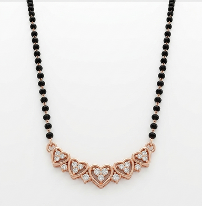 The Kiara Heart Mangalsutra