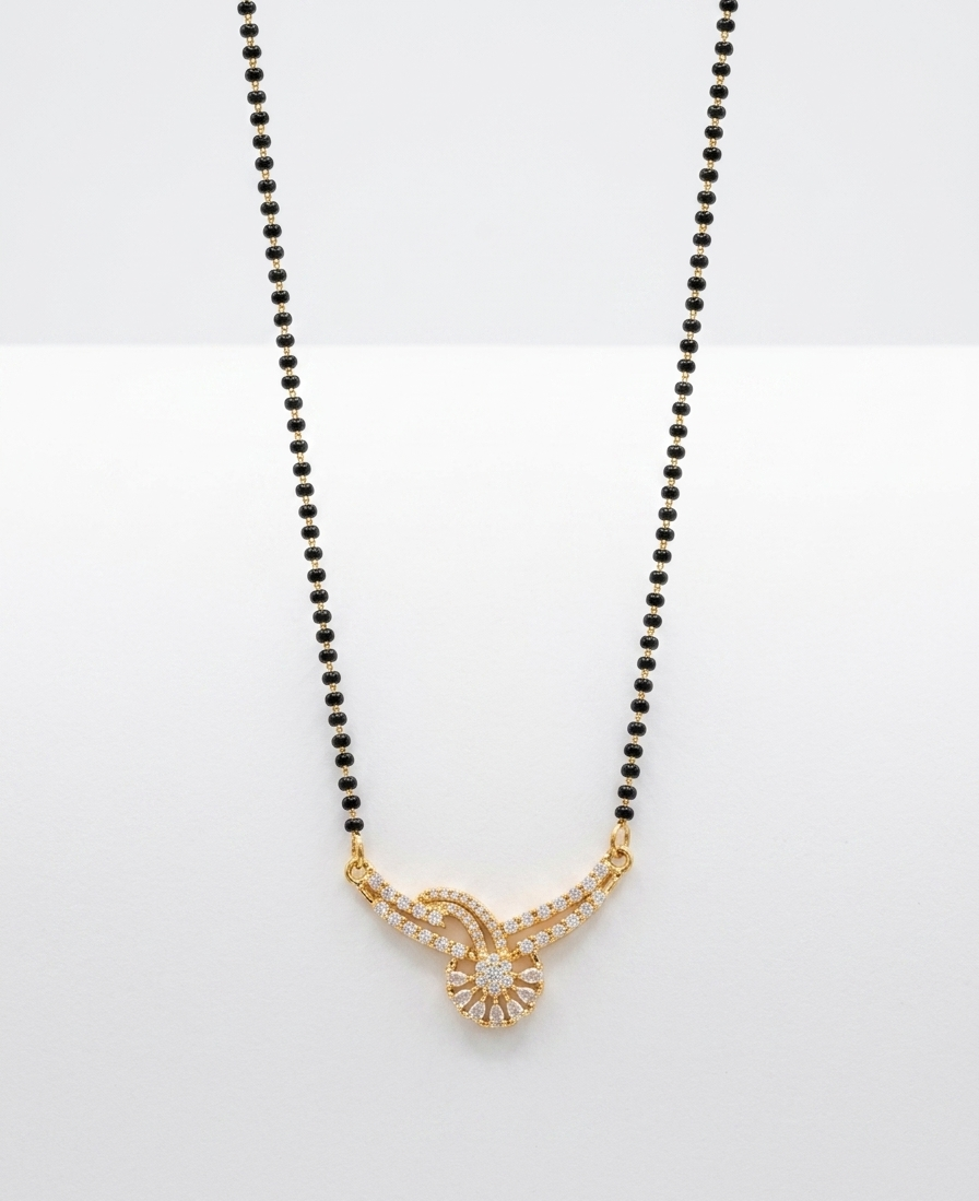 Dia Petal Mangalsutra