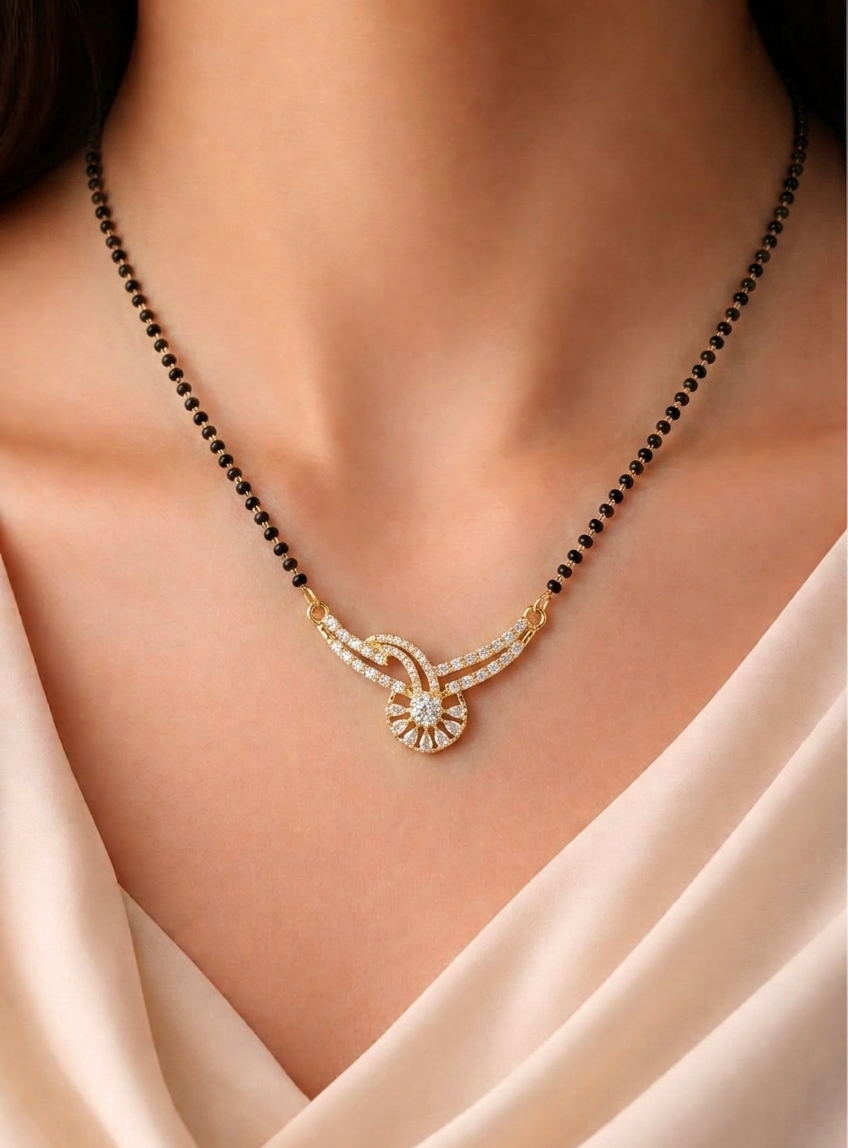 Dia Petal Mangalsutra