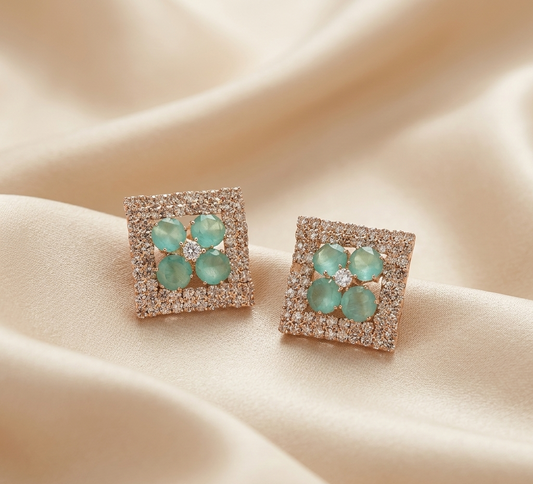 emerald clover squares