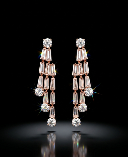Art Deco Tiered Drops