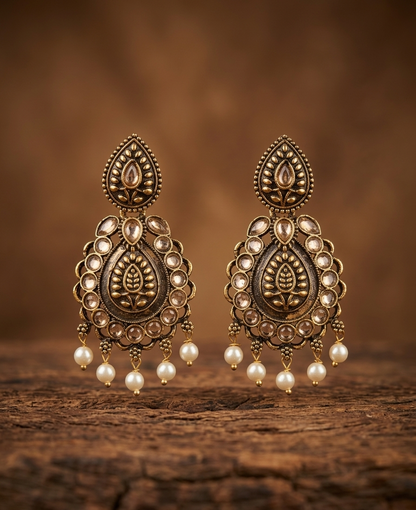 gilded heritage earings