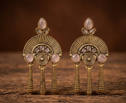 banjara spiral jhumkas