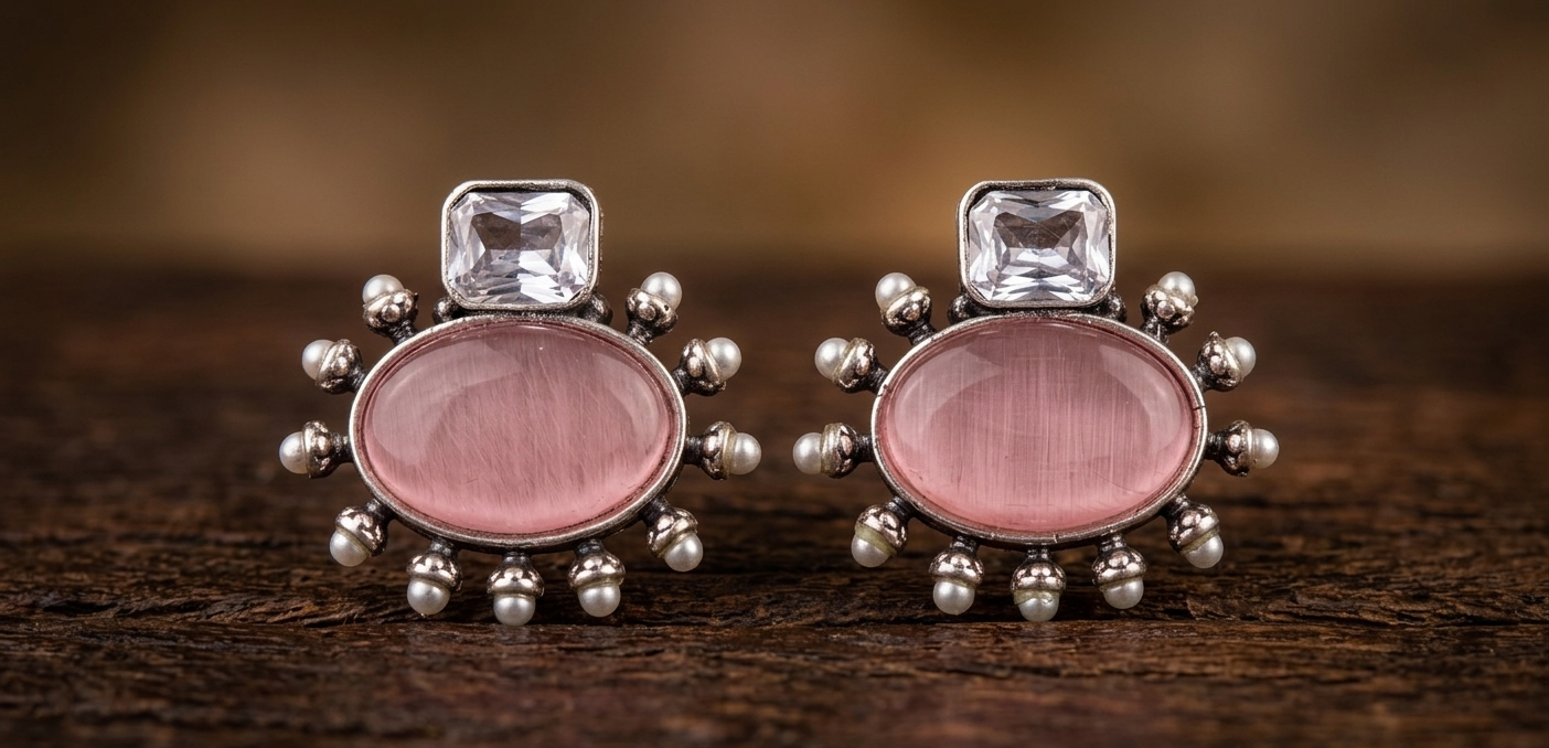 the gulabi halo studs