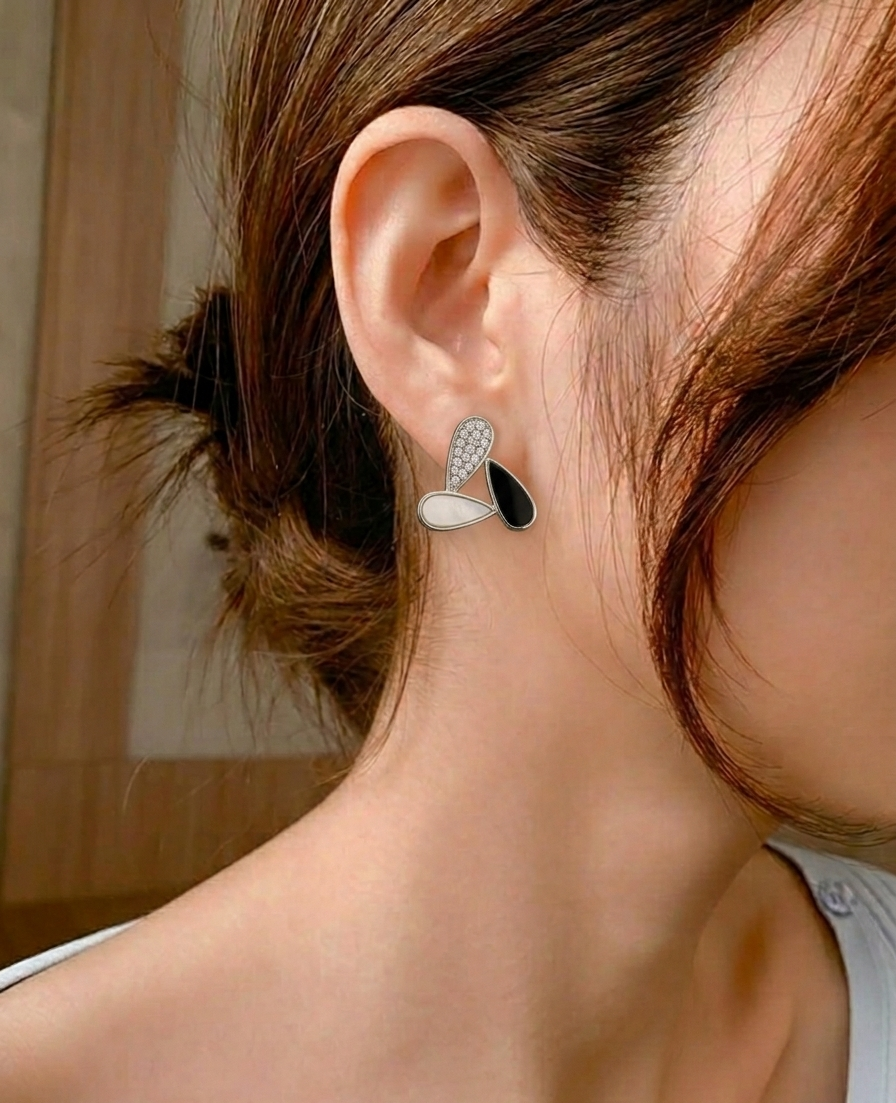 trio tear studs