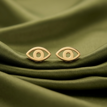 evil eye studs