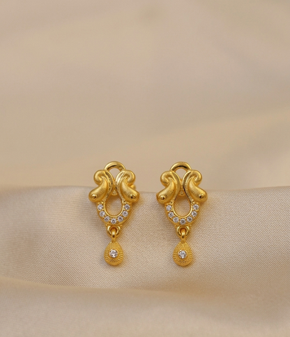 gilded scroll drops