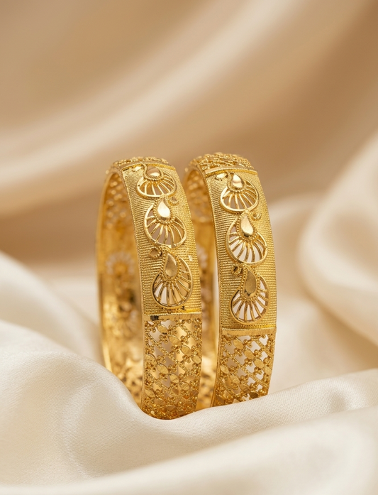 royal texture bangle