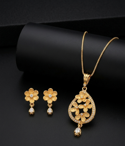 floral and drop set