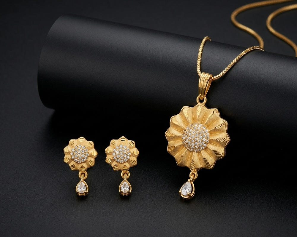 golden sunflower set
