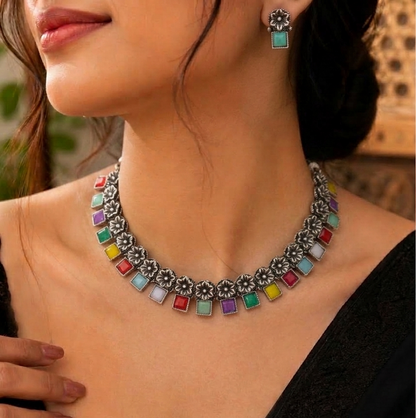 colourful floral set