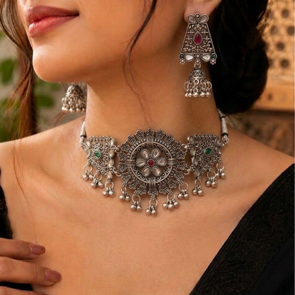 ethnic aura choker