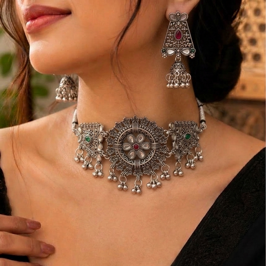 ethnic aura choker