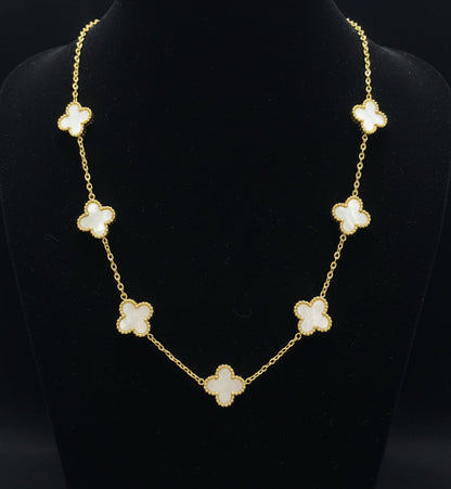 seven clover necklace