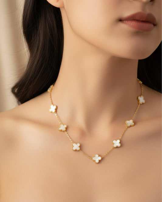 seven clover necklace