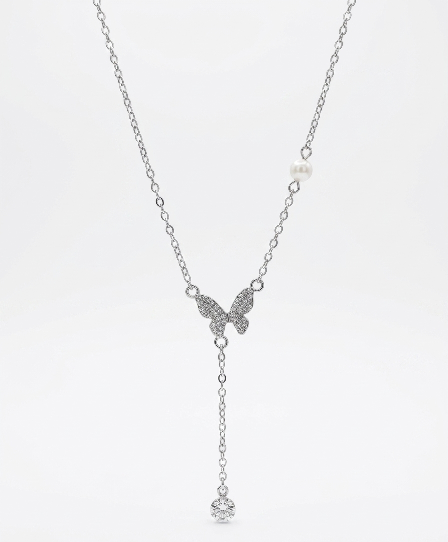 the celestial breeze lariat necklace