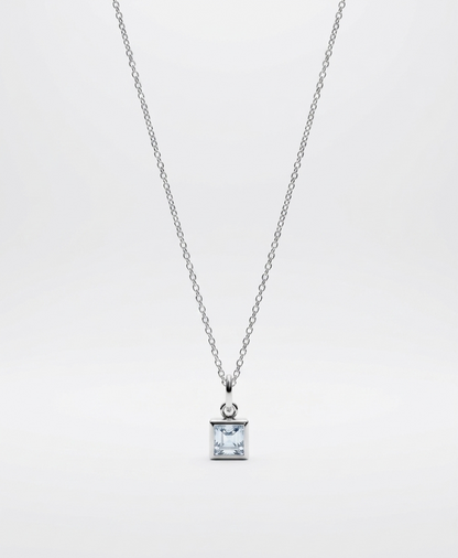 the classic square pendant