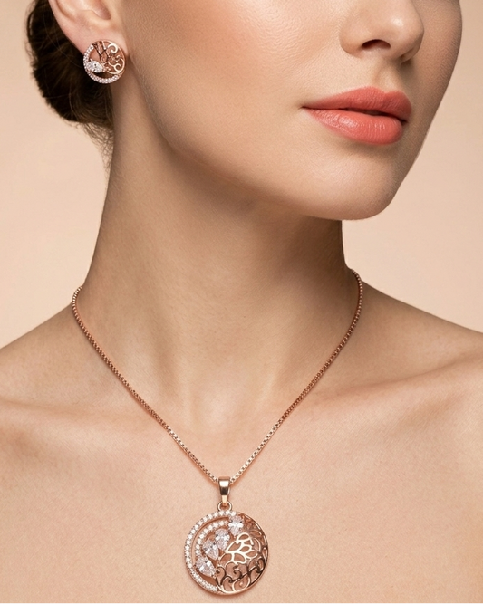 teardrop filigree set
