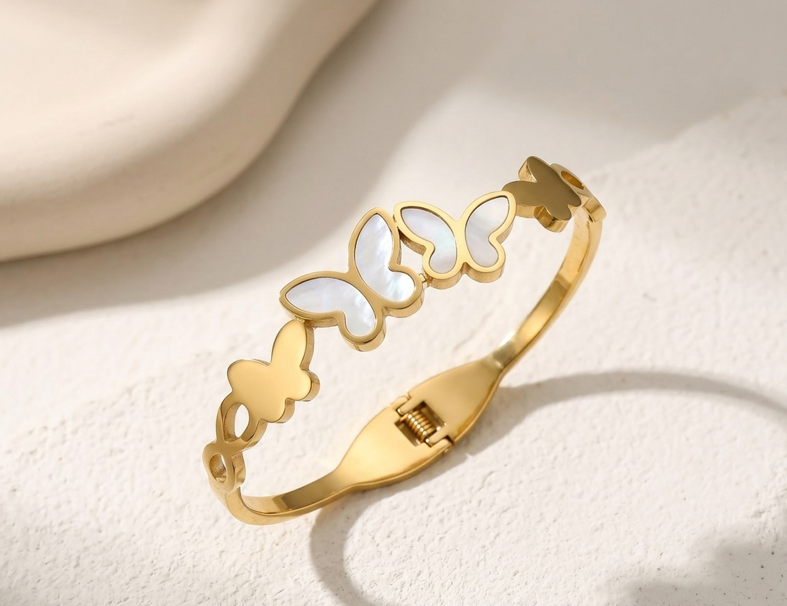aura butterfly bracelet