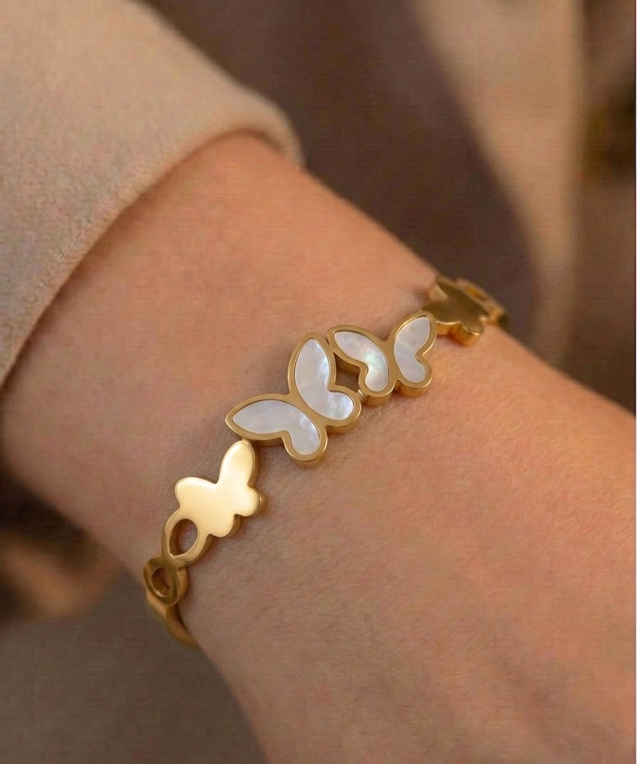 aura butterfly bracelet