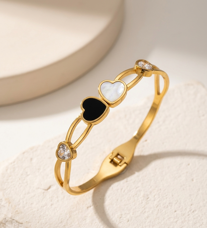 Trinity Heart Bracelet