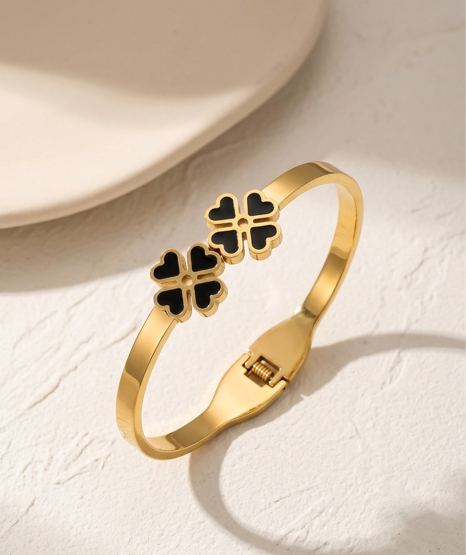 twin flower bracelet