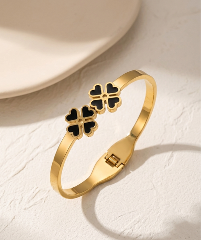 twin flower bracelet
