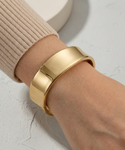 smooth classic cuff bracelet