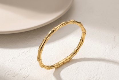 Baby size Bamboo Gold Bracelet