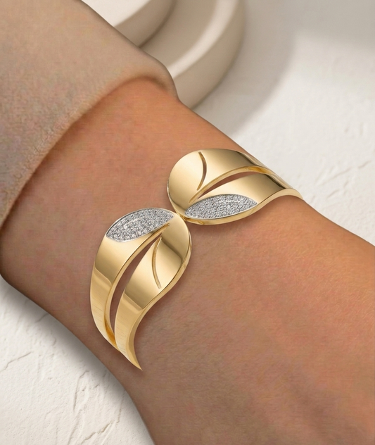 Aura Leaf Bracelet