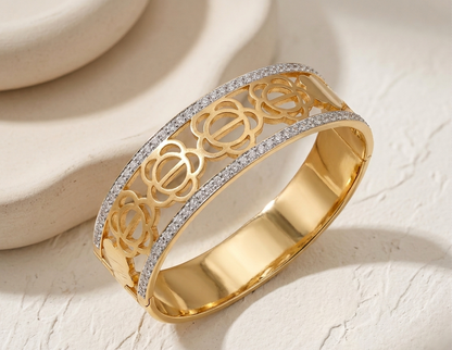 Gilded Bloom Bracelet