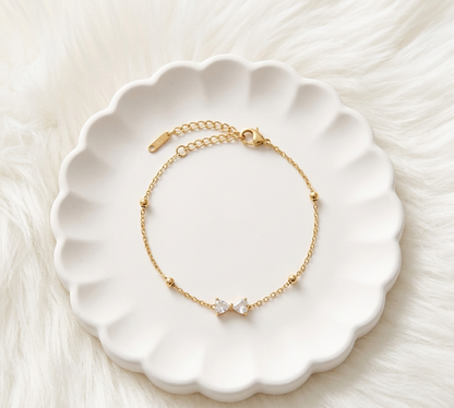 The Dainty Bow Bracelet