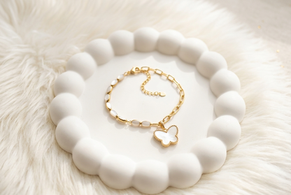 Bella Butterfly Charm Bracelet