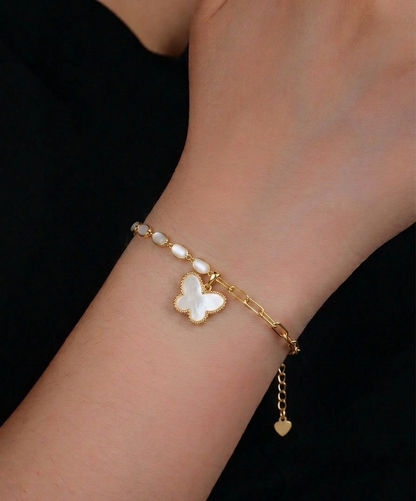Bella Butterfly Charm Bracelet