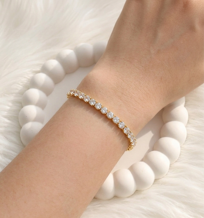small aura tennis bracelet