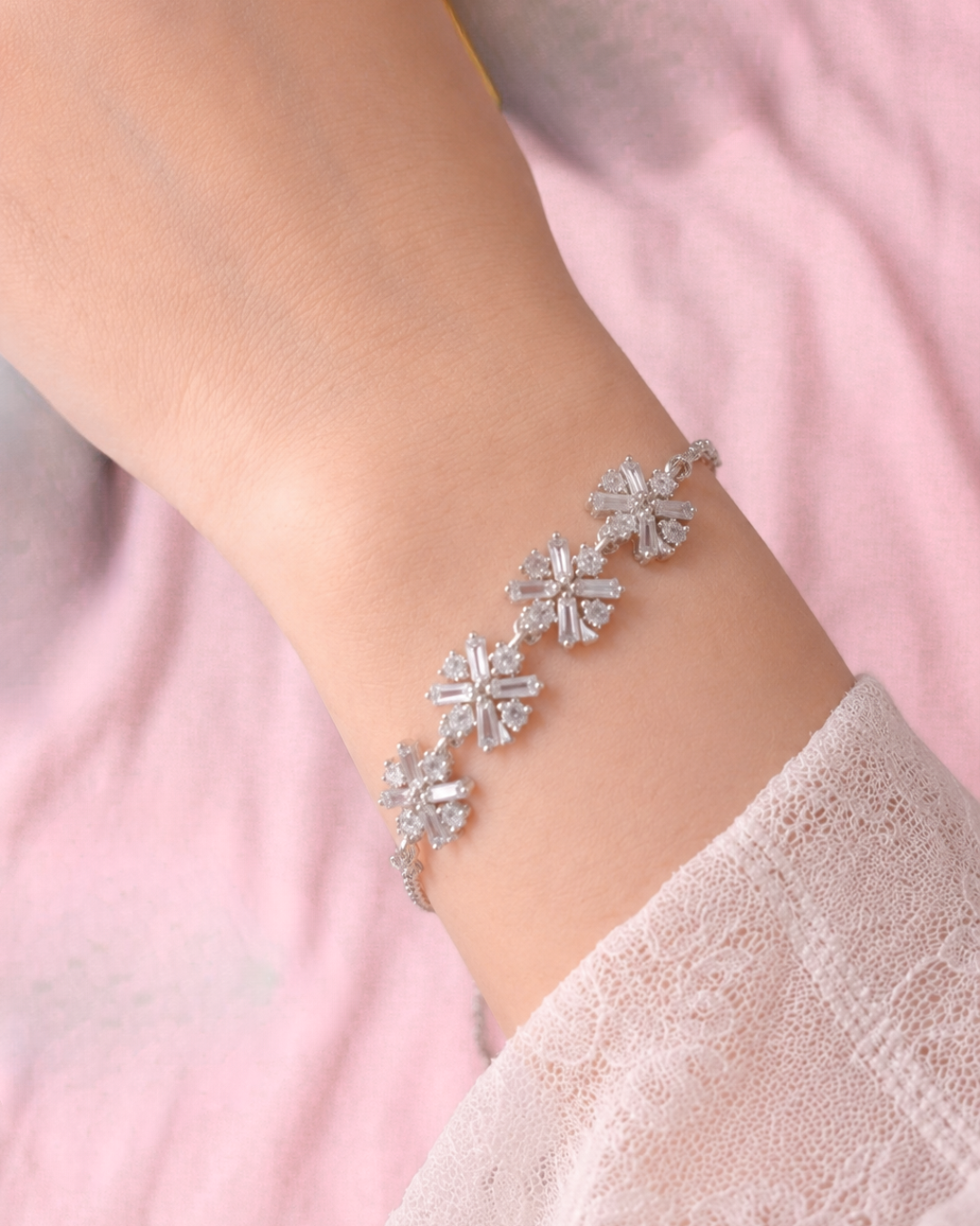 Frost Petal Bracelet